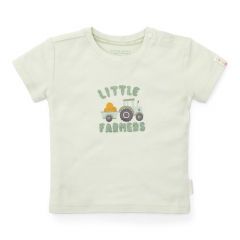 T-shirt Little Farmers Korte Mouw Maat 74 Little Dutch