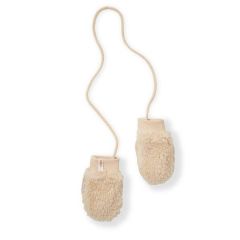 Wanten Teddy Sand Maat 0-3M Little Dutch