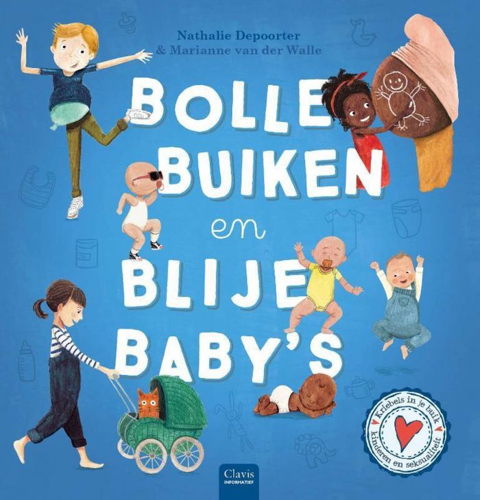 Informatief boek bolle buiken en blije baby's Depoorter