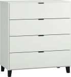 COMMODE MET LADES SIMPLE WHITE VOX