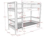 Bunkbed Forrest Eik van Vipack - De Boomhut