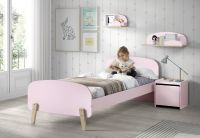 Bed 90 x 200 Oud Rose Kiddy van Vipack - De Boomhut