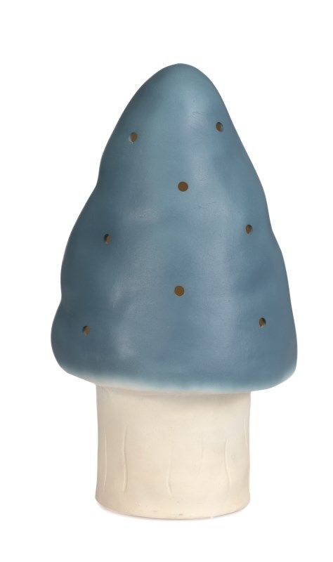 nachtlampje paddenstoel blauw heico