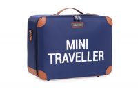 Mini Traveller Valiesje Blauw/Wit