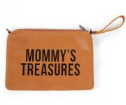 Tasje mommy's treasures lederlook bruin childhome