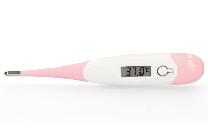 Thermometer roze digitaal alecto