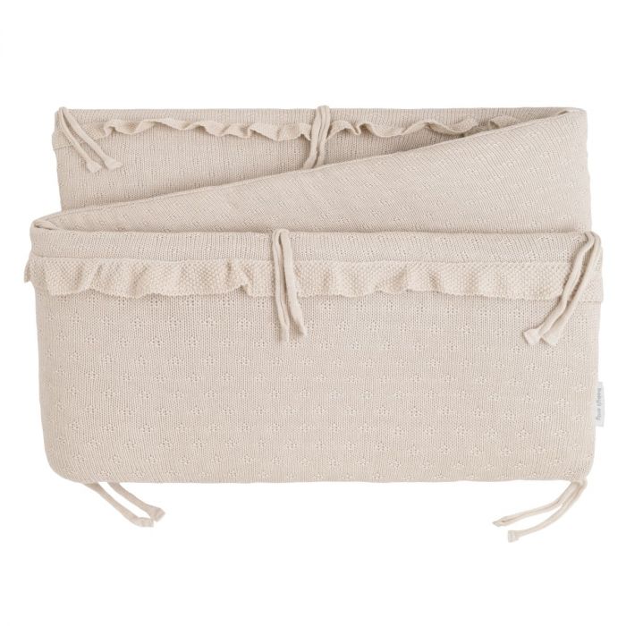 Bed-en boxbumper mood warm linen baby's only