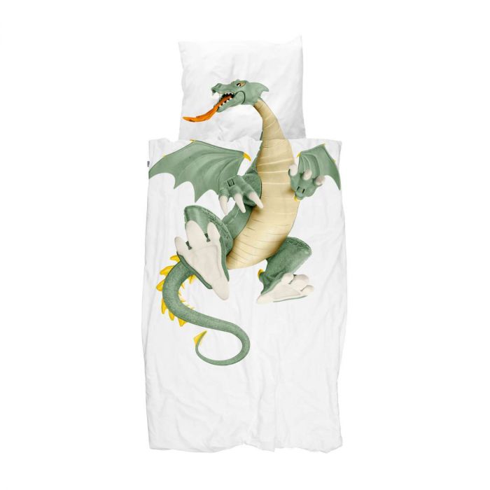 Snurk dekbedovertrek dragon