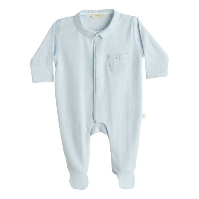 Kruippakje breeze blue baby gi