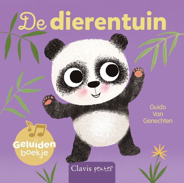 Geluidenboekje de dierentuin Guido Van Genechten