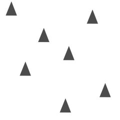 Behangpapier Driehoeken Zwart en Wit Estahome