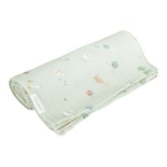 Swaddle Doek Little Farm 120x120 Cm Little Dutch