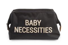 Toilettas Baby Necessities Black And Gold Childhome
