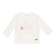 T-shirt Flowers White Maat 62 Little Dutch