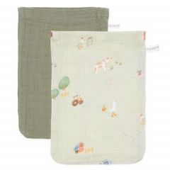 Washandjes Little Farm/Olive Little Dutch