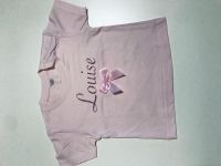 T-shirt Roze Met Naam 6-12M Arline en Lelou