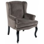 Quax Fauteuil Velours Taupe