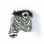 Wild And Soft Dierenkop Zebra Daniel