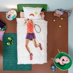 Kinderdekbedovertrek tennis pro light snurk