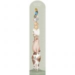 Muursticker groeimeter little farm little dutch