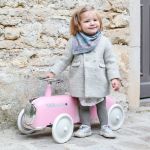 Loopwagen roadster pink baghera