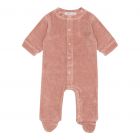 Kruippakje Rib Dusty Pink 50/56 Witlof 4 Kids