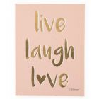 Childhome Schilderij Live Laugh Love