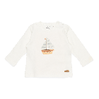 T-shirt Sailboat White Maat 62 Little Dutch