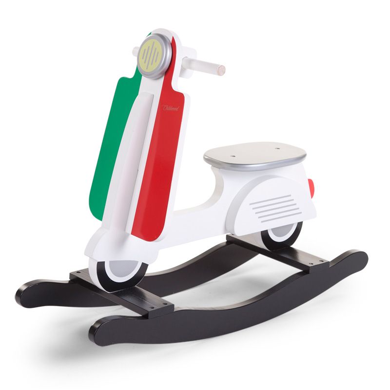 Rocking scooter cream en Italy van Childwood