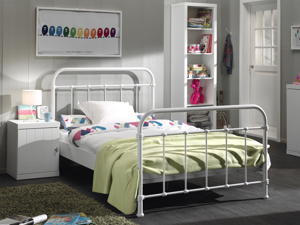 Metalen bed New York nu ook op 120cm!