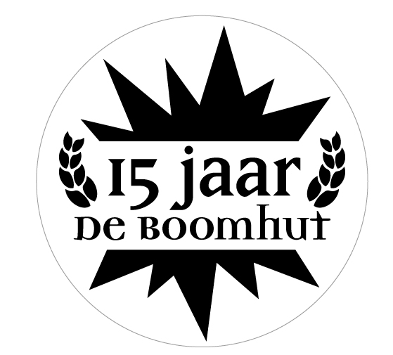 De Boomhut bestaat 15 jaar!!