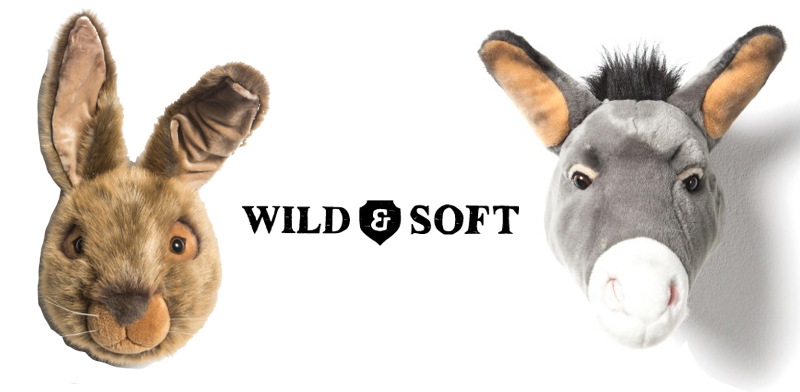 Nieuwe dierenkoppen van Wild and Soft!