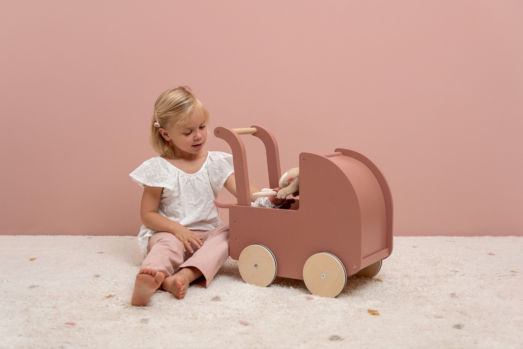 Poppenwagen Little Dutch